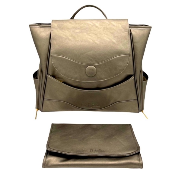 KAI N TALIA LUNA BAG 11 POCKET BACKPACK / CROSSBODY /SHOULDER
DIAPER BAG ABALONE - Picture 1 of 9